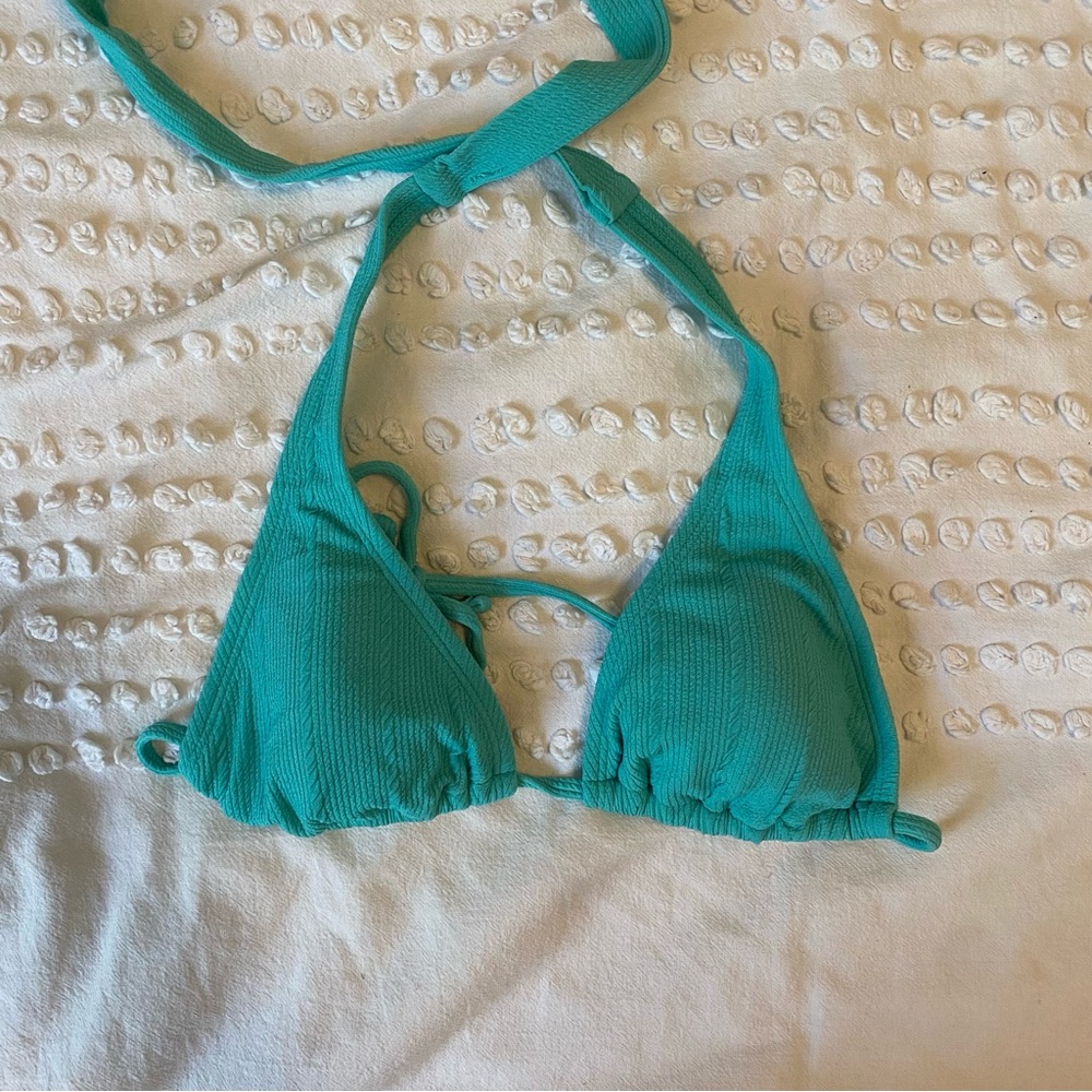 Ninety Turquoise Bikini Top